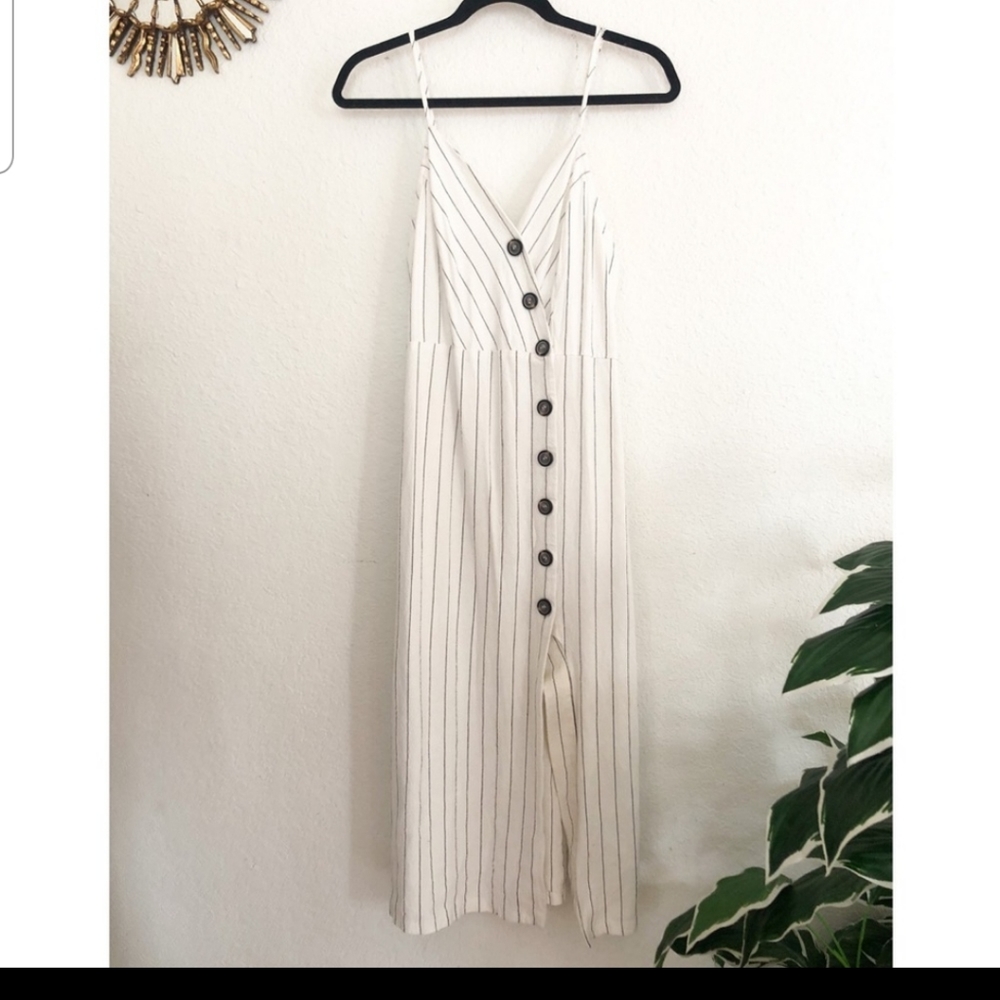 White striped Urban Romantics dress size:Large
